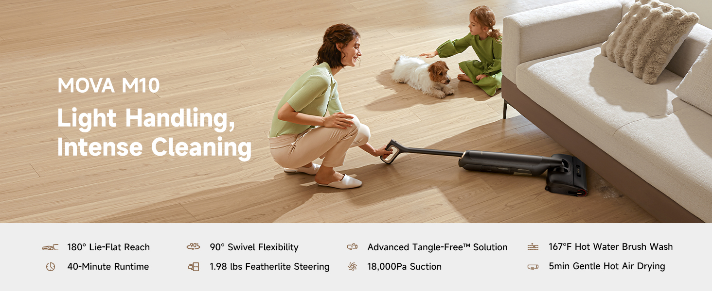 MOVA M10 乾湿両用掃除機 楽天市場】MOVA M10 水拭き掃除機 自走式 自動洗浄 自動乾燥